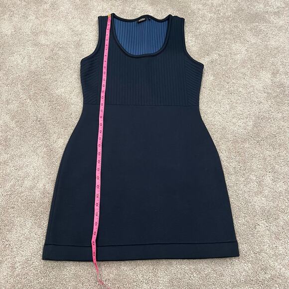 Kate Spade Saturday Women's Short Sleeveless Scuba Dress in Navy Size‎ Medium - Picture 6 of 9